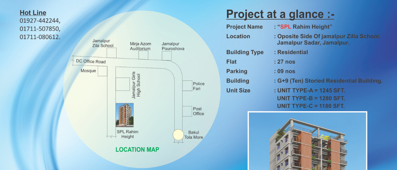 SPL Rahim Heights Details
