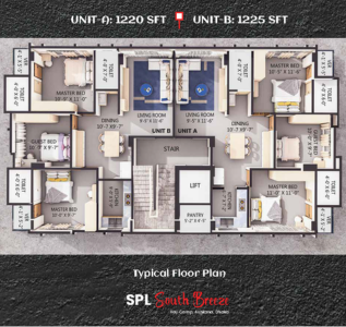 SPL South Breeze Flat Layout